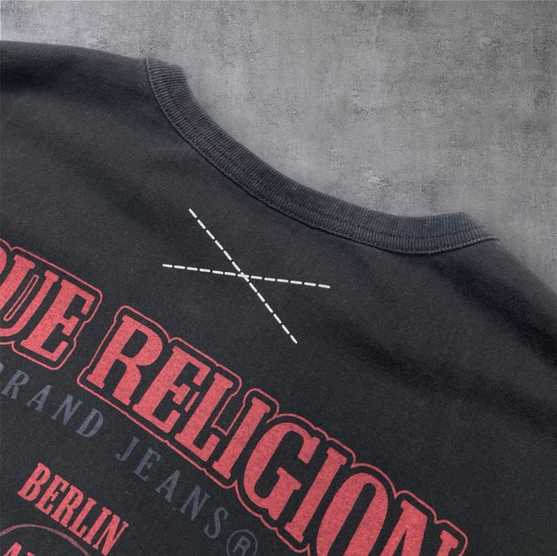 트루릴리젼 블랙 월드투어 백프린팅 롱슬리브 긴팔티셔츠 L 상품이미지8