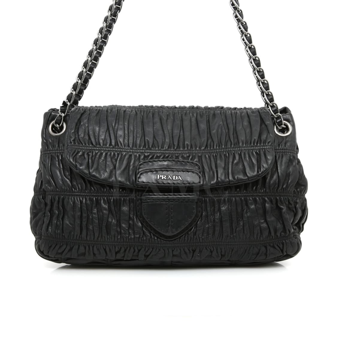 프라다 고프레 체인 숄더 B4695C 블랙 나파 크로스 상품이미지2