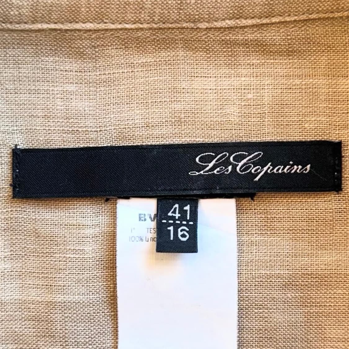 Les Copains 이탈리안 린넨 셔츠  상품이미지7