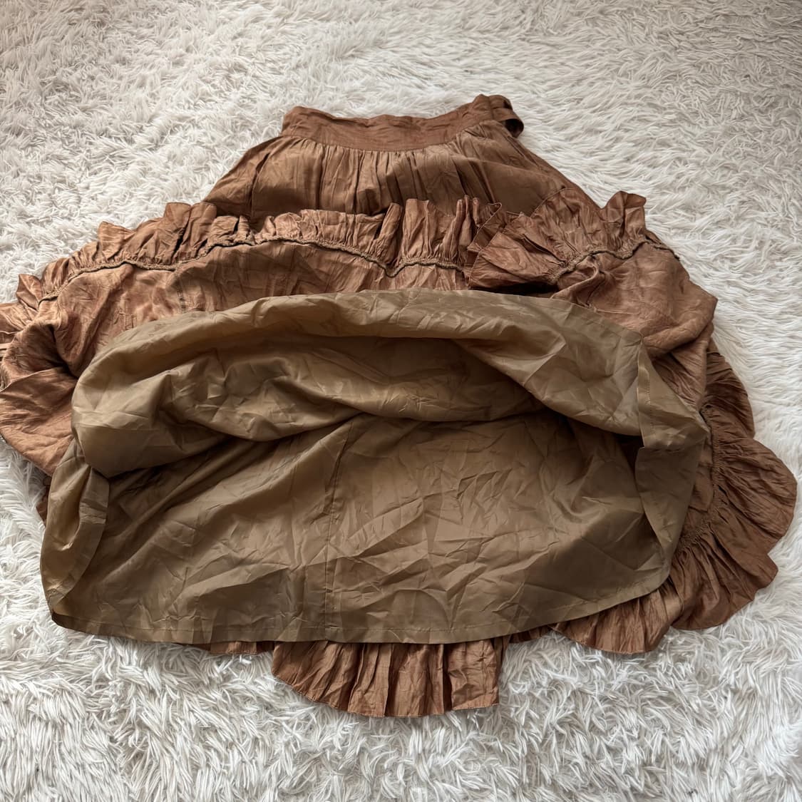 D2 일본빈티지 에스닉 치마 모리걸 긱시크 y2k 빈티지치마 S 28 상품이미지4