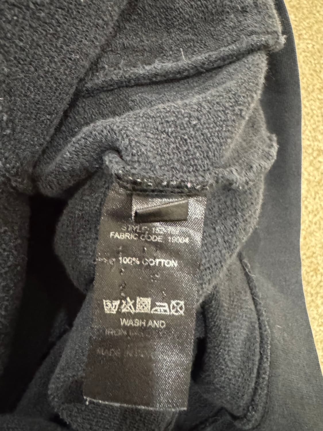 15FW 라프시몬스 로고 패치 후드집업 상품이미지7