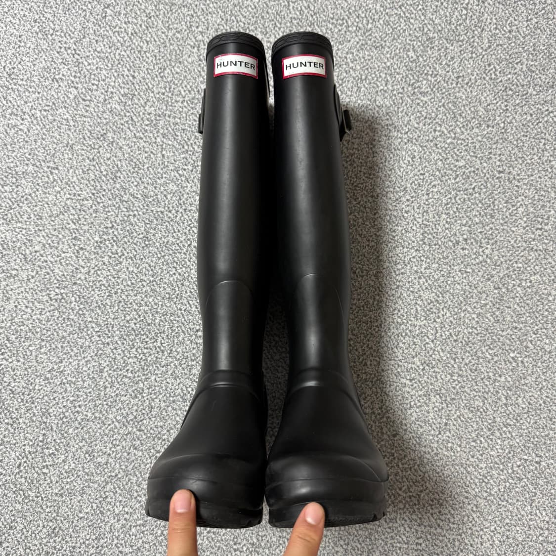 헌터 오리지널 톨 레인부츠 UK5 240 상품이미지6