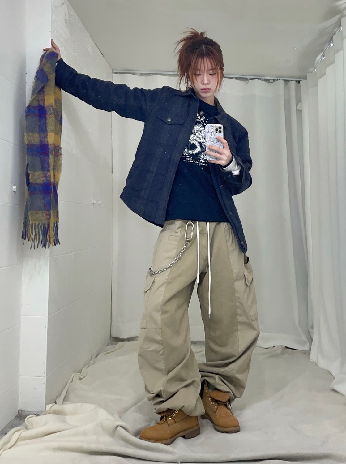 갭 블루 캐주얼 스트릿 코디 세트 상품이미지2