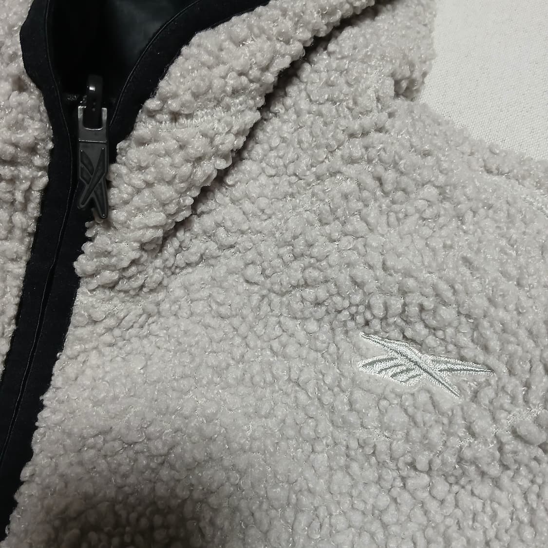 리복 라이풀 콜라보 양면 후리스 패딩 리버서블 겨울 자켓 상품이미지5