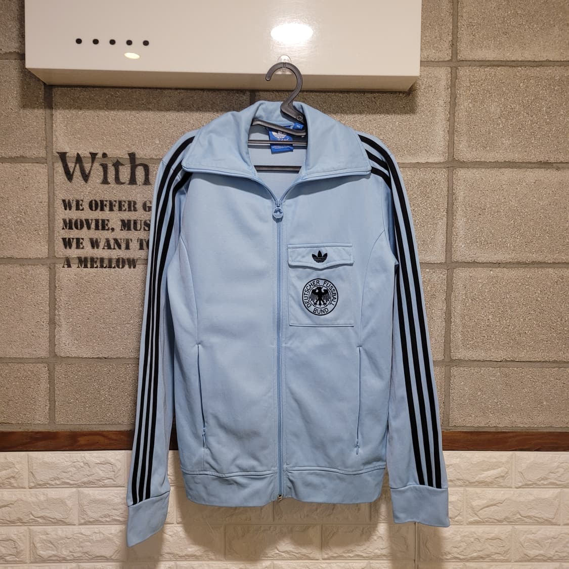 아디다스 독일 스카이블루 져지 100 상품이미지1