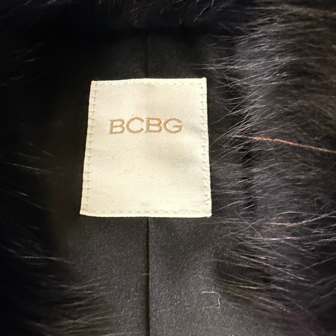 85 BCBG 토끼털 가죽 조끼 0601T1 상품이미지3