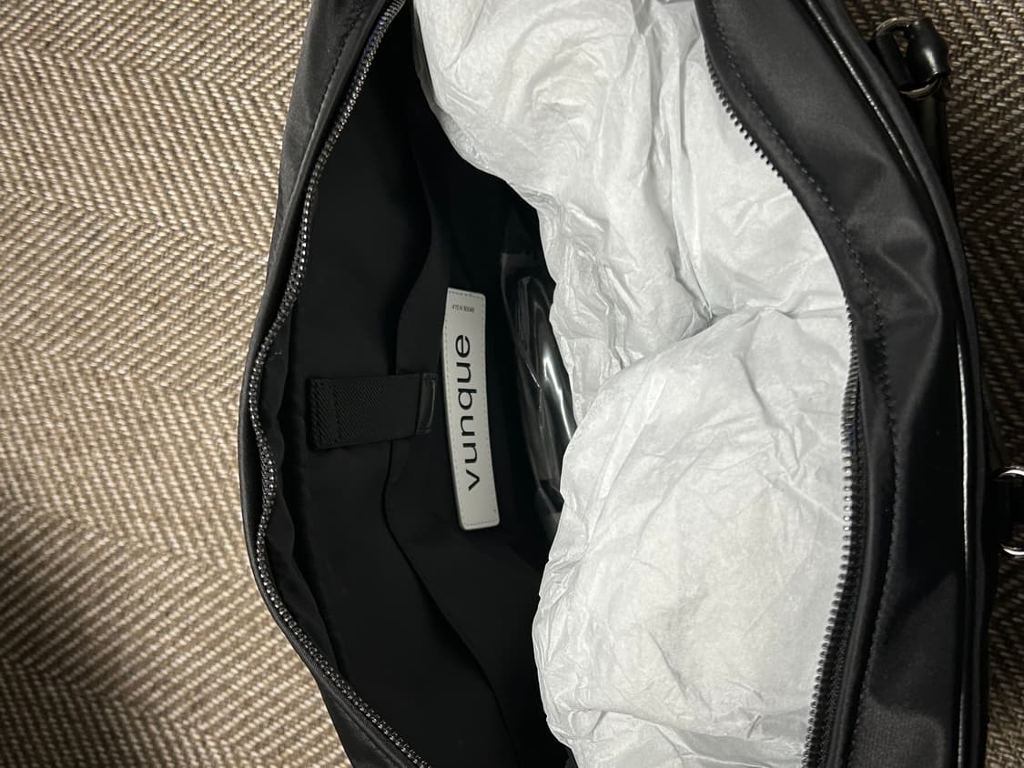 분크 토크 캐빈 크루 빅 스퀘어 토트 라지 토트백 상품이미지7