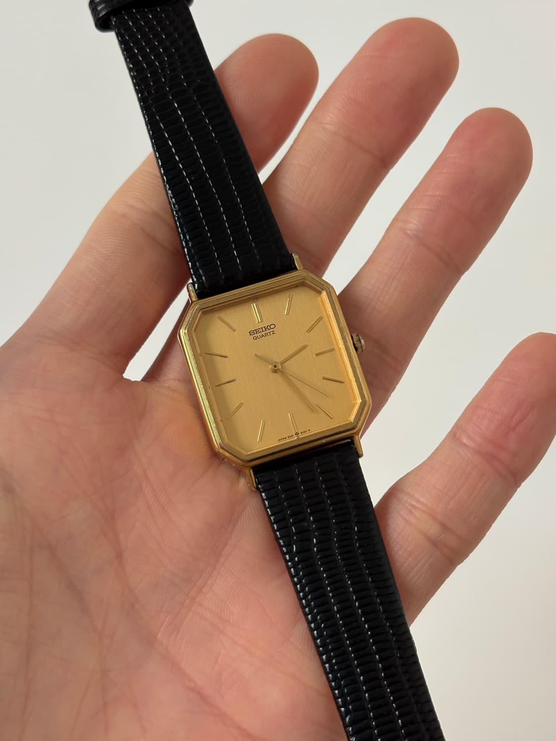 1980s Gold Square Quartz 상품이미지1