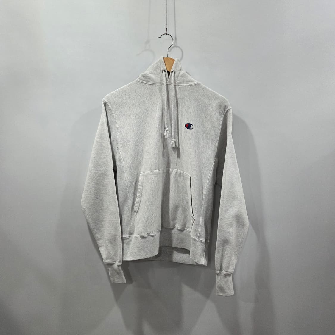 챔피온 리버스위브 블루택 기모 후드티 S  상품이미지1