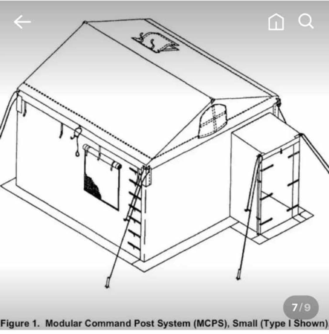 미 장교용 지휘소 텐트 상품이미지10