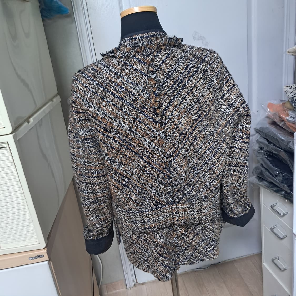 모그 MOGG 트위드 자켓 55~66 상품이미지3