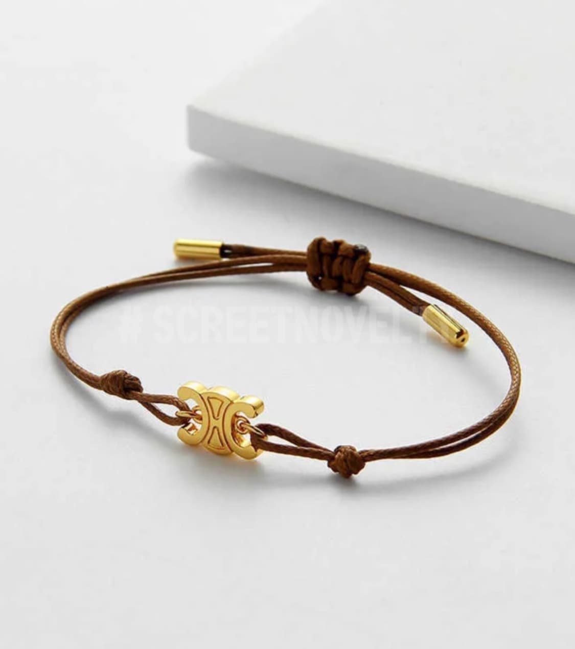  트리옹페 브라운 두줄 팔찌 상품이미지3