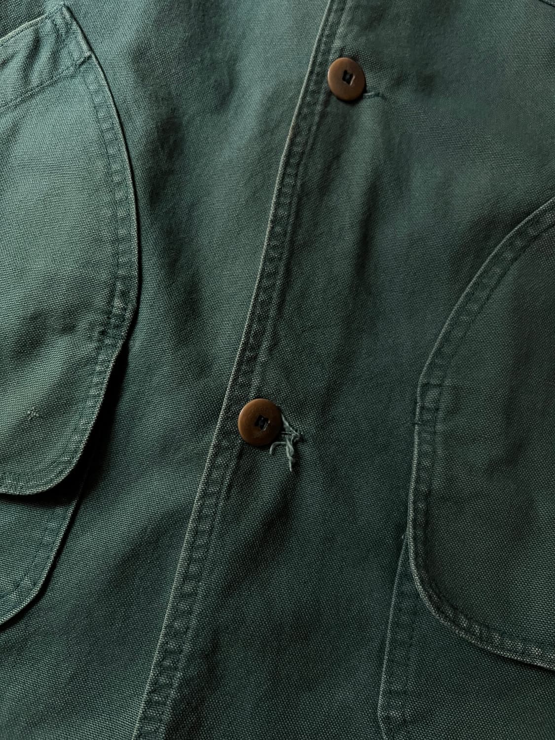 [XL]90's 엘엘빈 Made in USA 빈티지 그린 헌팅 자켓 상품이미지4