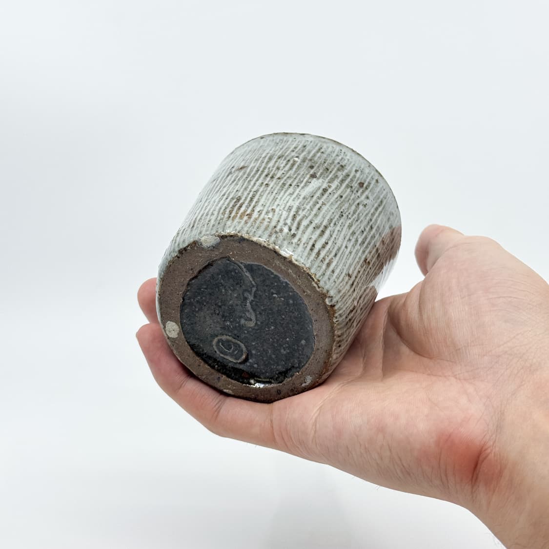 수공예 고히키 빗살무늬 컵 1p 상품이미지6