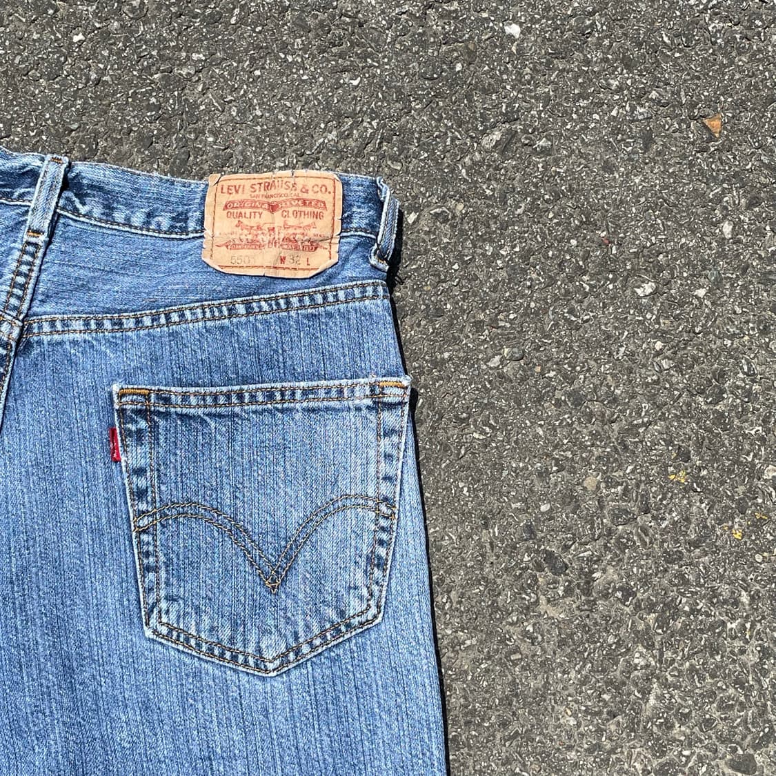 00s 리바이스 550 데님쇼츠 p671 상품이미지5