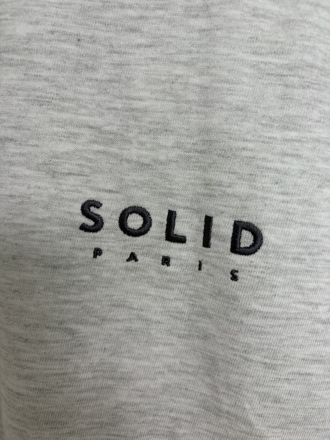 솔리드옴므 파리 백로고 반팔 그레이 48 상품이미지3