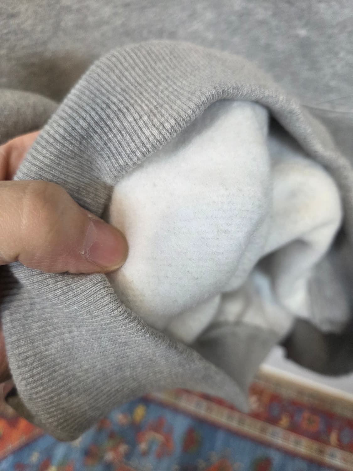 퍼스텝 빅로고 래글런 기모 후드티 3xl 빅사이즈  상품이미지5