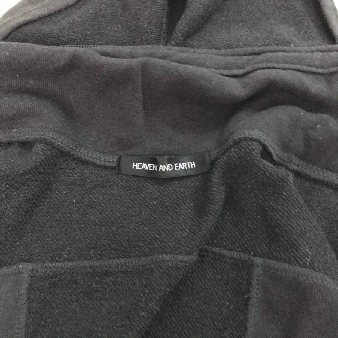 Heaven And Earth 고스 고딕 투웨이 후드 집업 상품이미지7