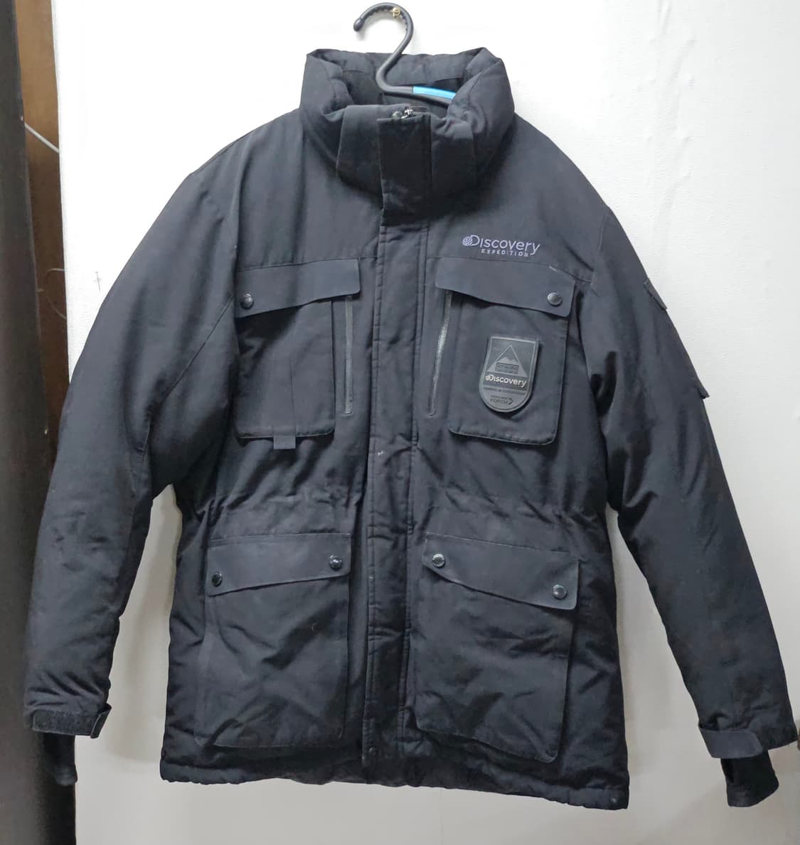 디스커버리 블랙 밀포드 구스 패딩 점퍼 105 상품이미지1