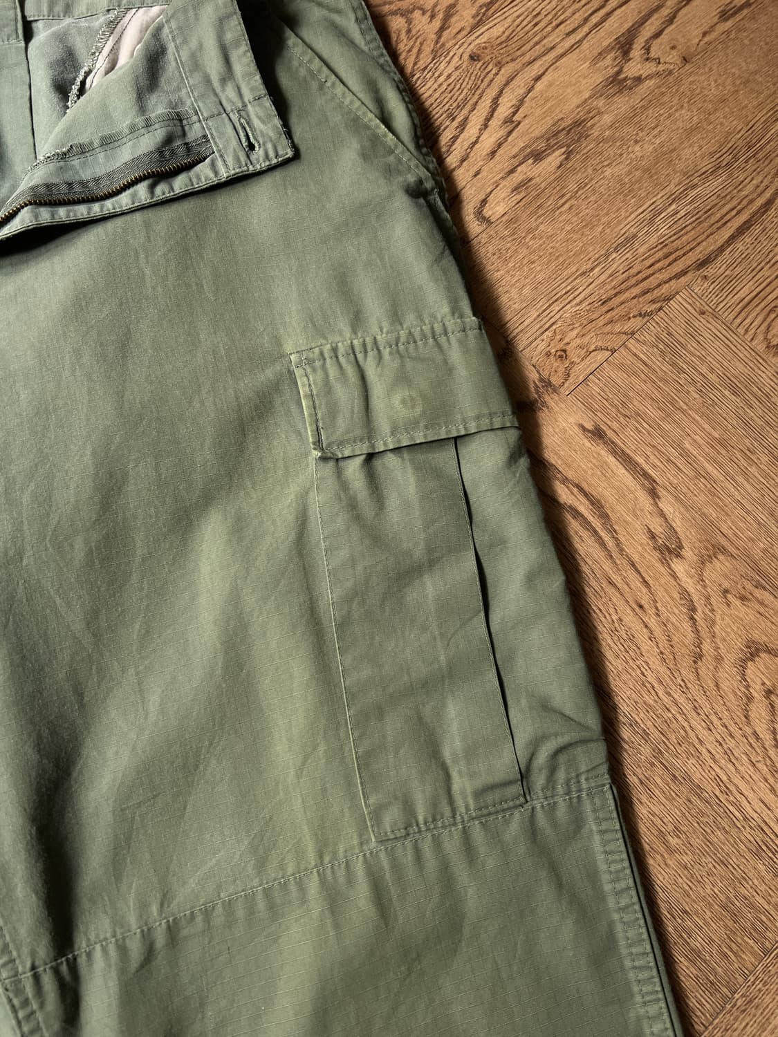 [34]오리지널 U.S ARMY 올리브그린 립스탑 밀리터리 카고 팬츠 상품이미지5