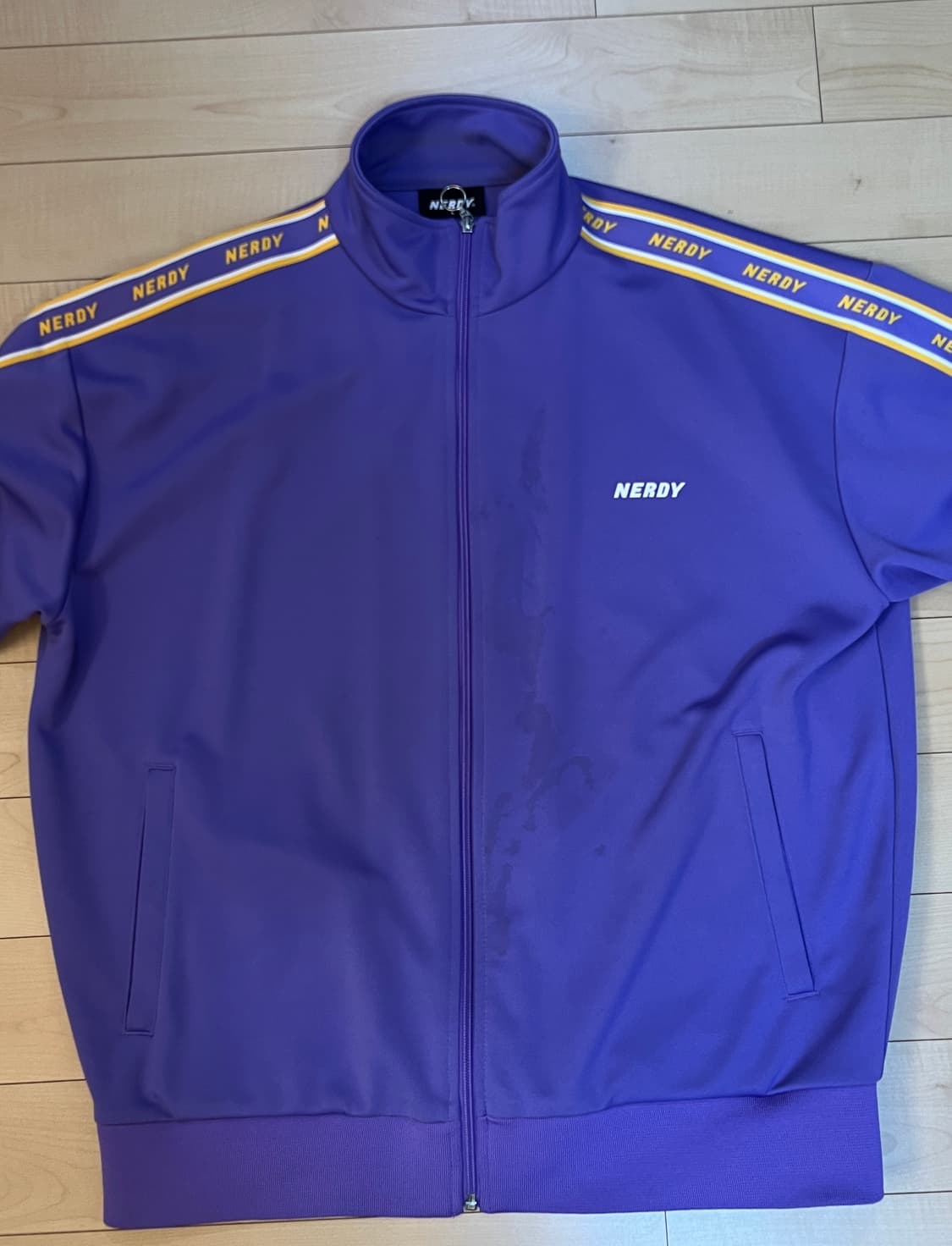 널디 NERDY 퍼플 트랙탑 져지 상품이미지2