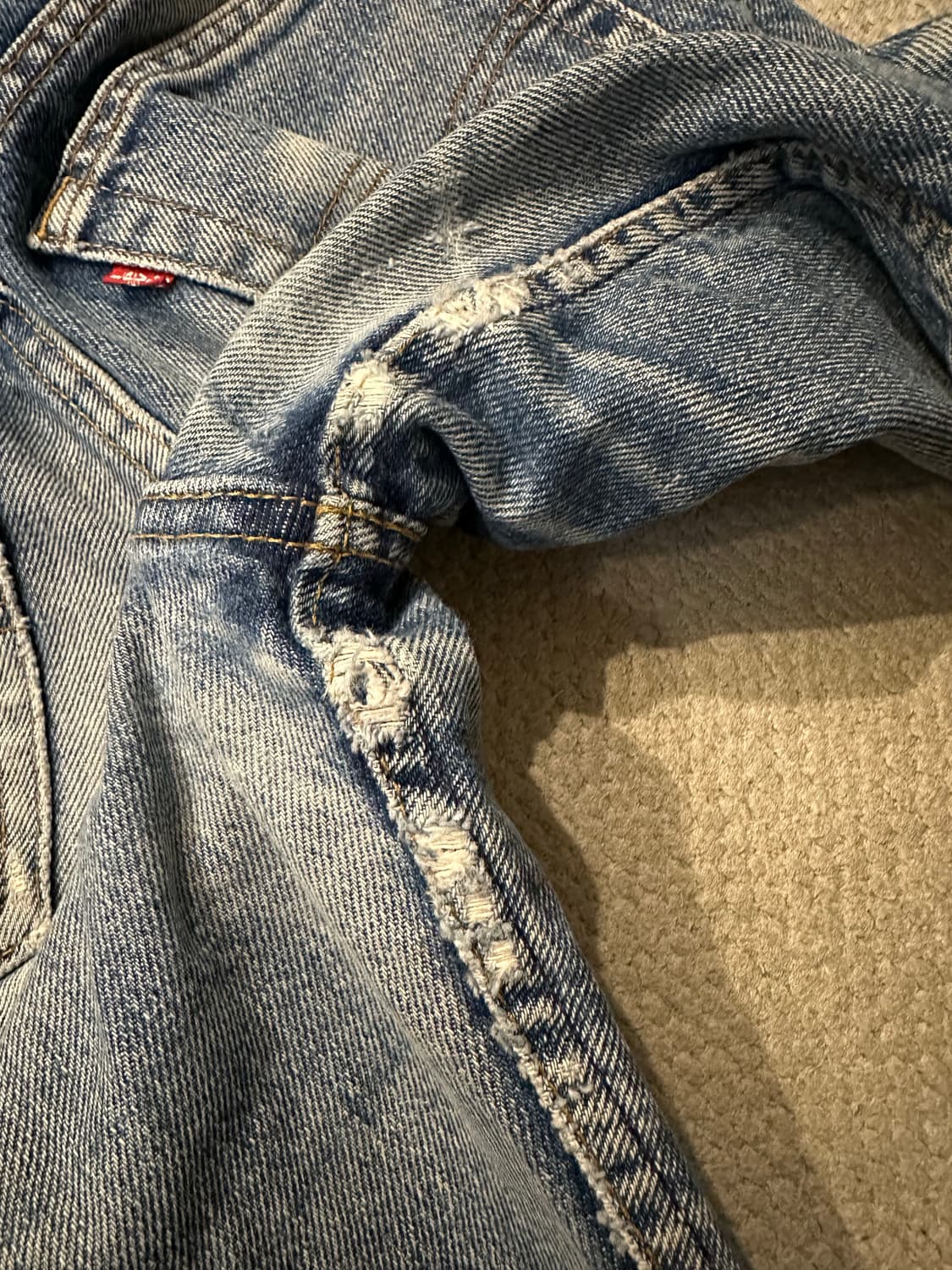 90s USA 리바이스 610 데님 팬츠 상품이미지9