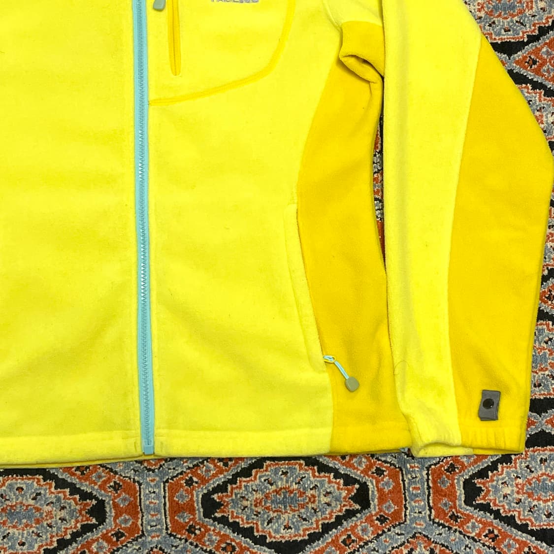 노스페이스 옐로우 플리스 집업 여성85 상품이미지3