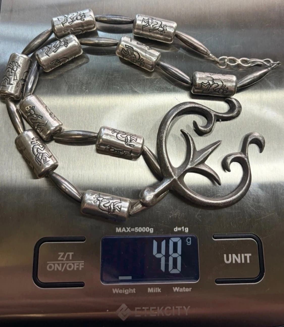 네이티브 아메리칸 주얼리 나바호 나자 목걸이 나자 펜던트 상품이미지4