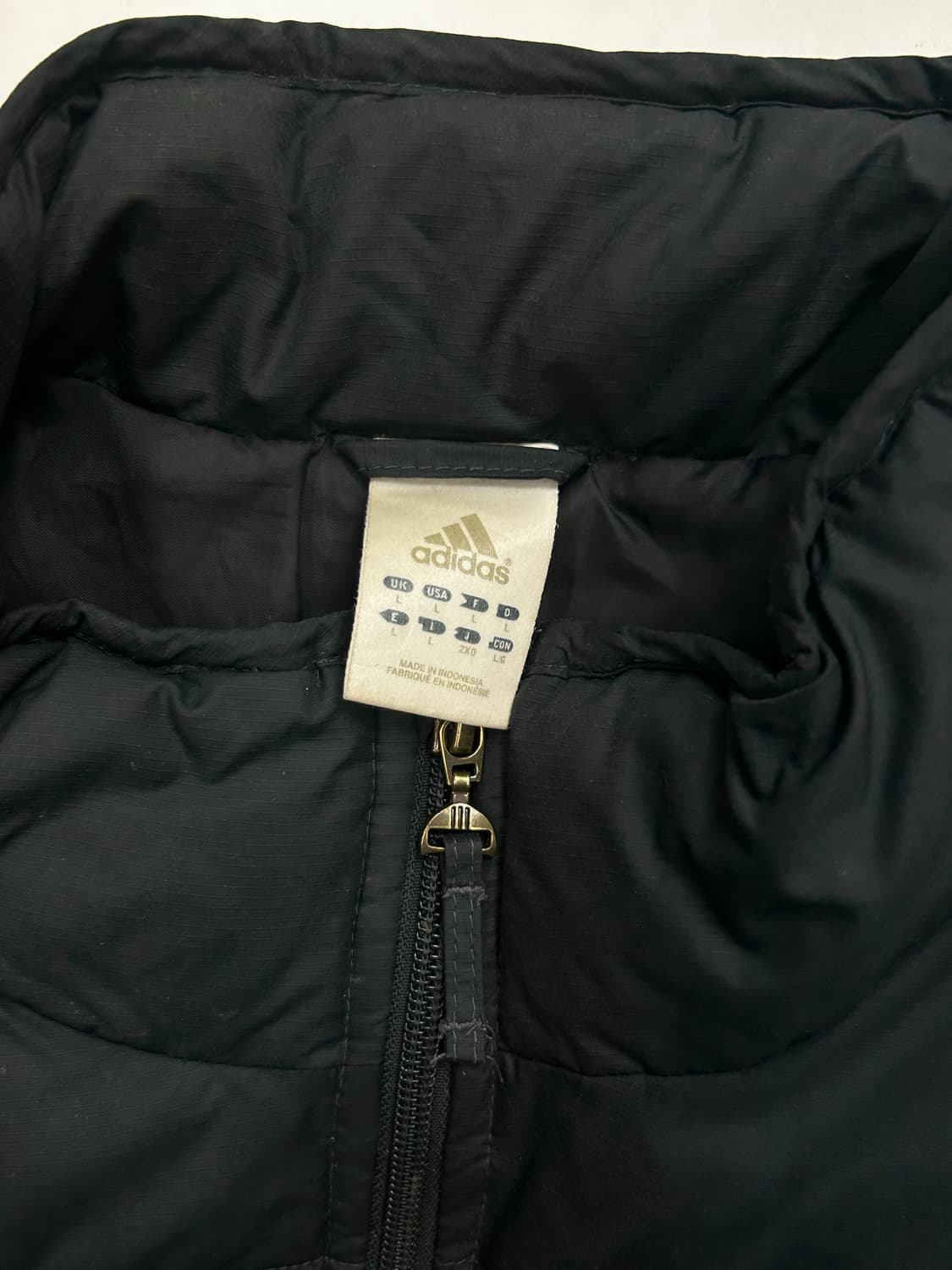 아디다스 블랙 패딩 조끼 L 상품이미지5