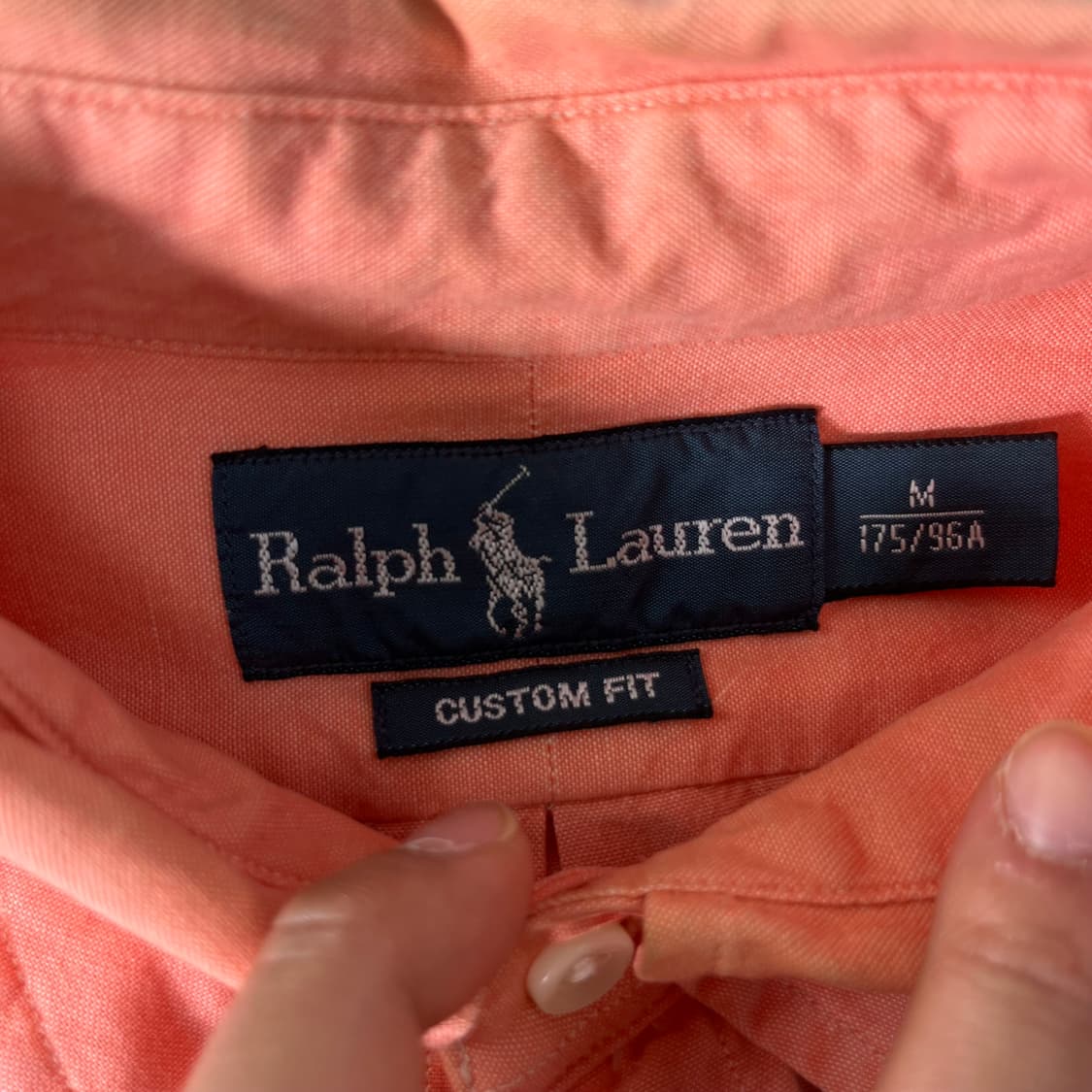 100 폴로랄프로렌 코튼 커스텀핏 셔츠 상품이미지4