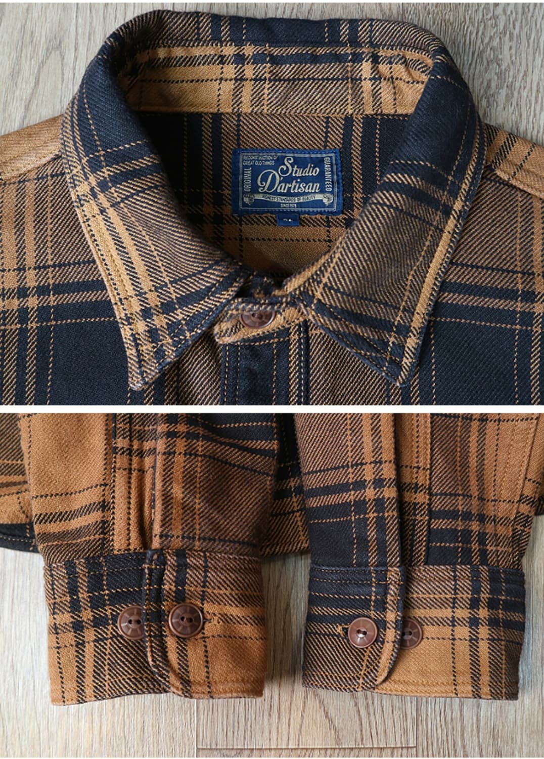 
일본판 Studio D'Artisan 스튜디오 다치산 탄탄한 헤비코튼  상품이미지5