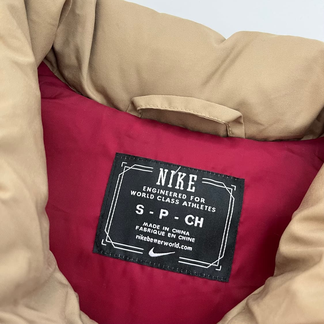 나이키 루즈핏 배색 덕다운 패딩 조끼 상품이미지5