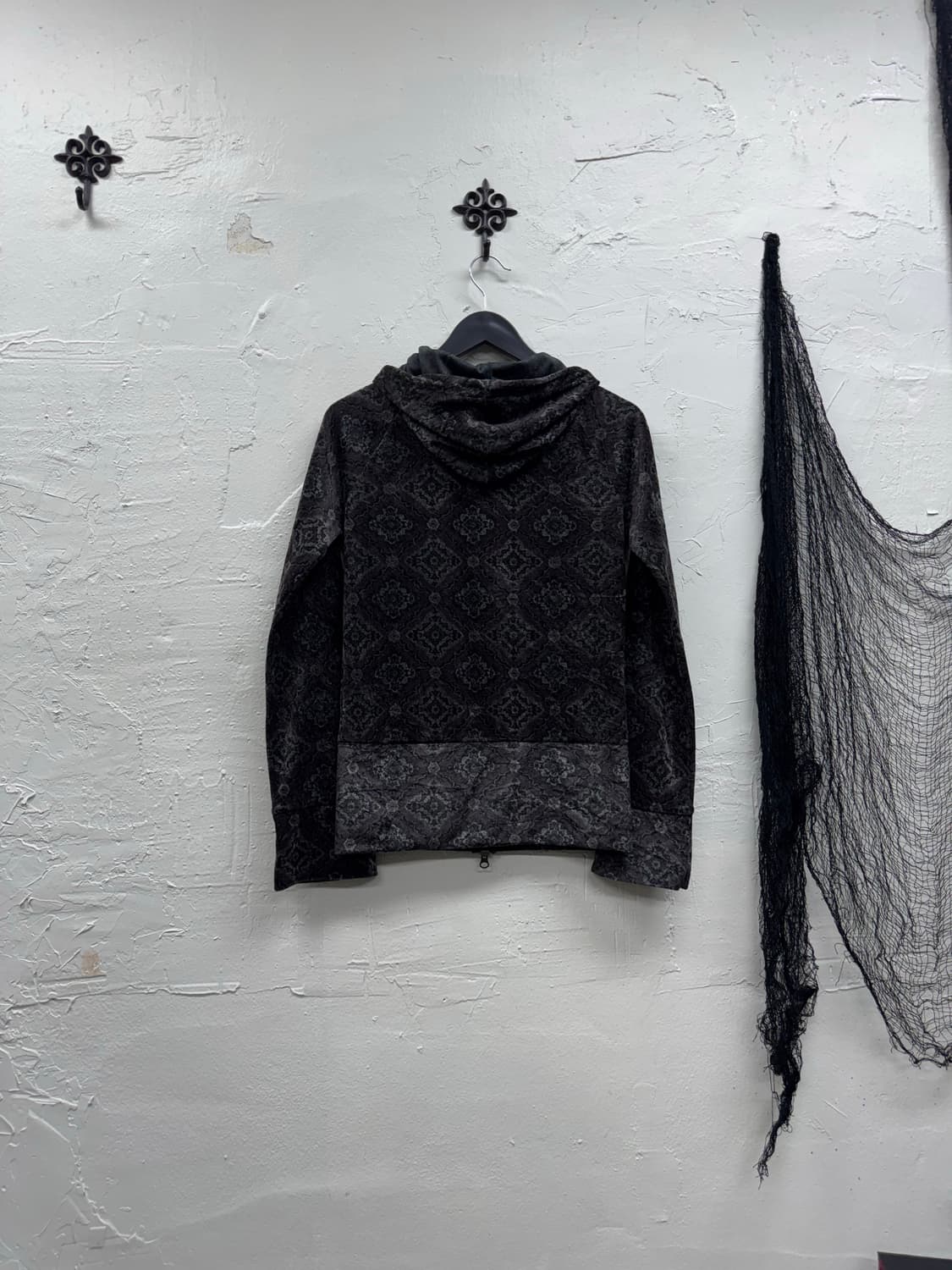 Goa 00s oriental velour hoodie  상품이미지7
