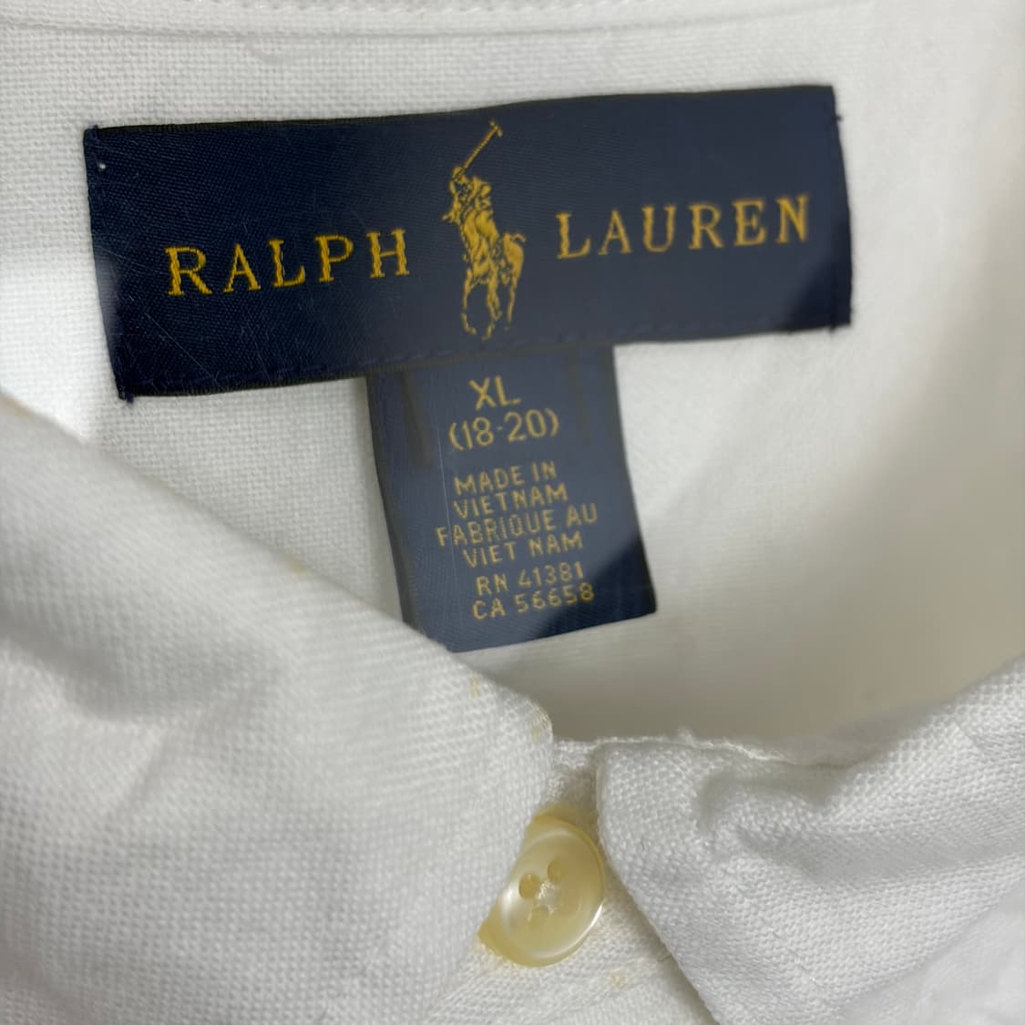 데드스탁 폴로 랄프로렌 옥스포드 셔츠 상품이미지2