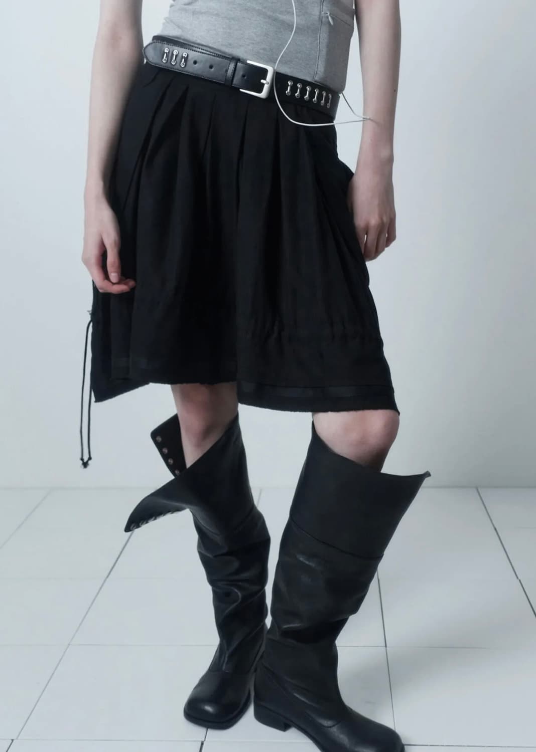 cerric pumkin pocket skirt / black size1 상품이미지2