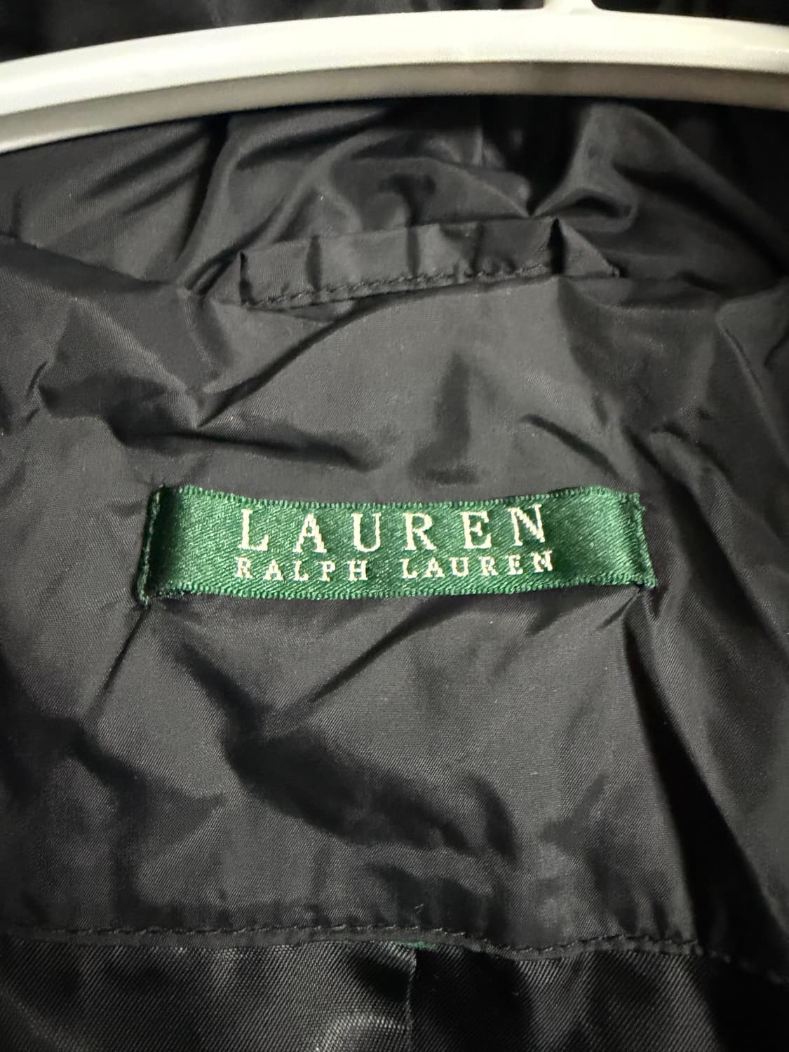 폴로 여성 퍼 트리밍 후드 롱 다운 코트 상품이미지3