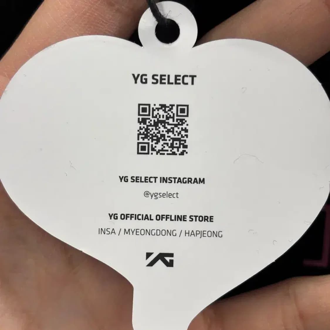 블랙핑크 YG SELECT 후드티 블랙 상품이미지5