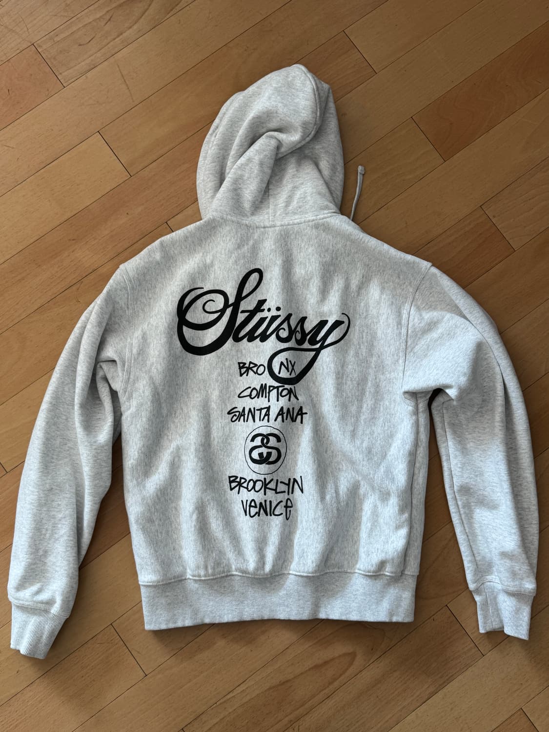 스투시 stussy 월드 투어 후드집업 상품이미지4