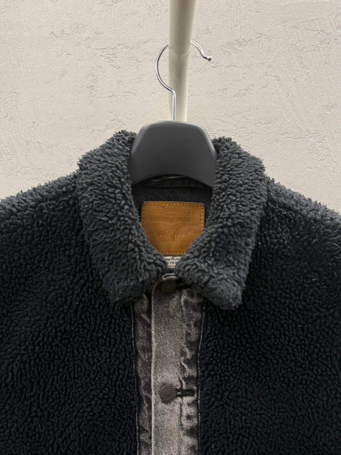 LEVIS 리바이스 그리즐리 쉐르파 데님 자켓 M 상품이미지3