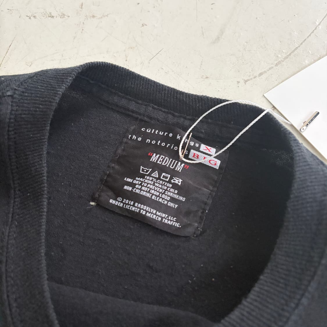 Notorious B.I.G. Ready to Die 앨범 롱슬리브 M 상품이미지6