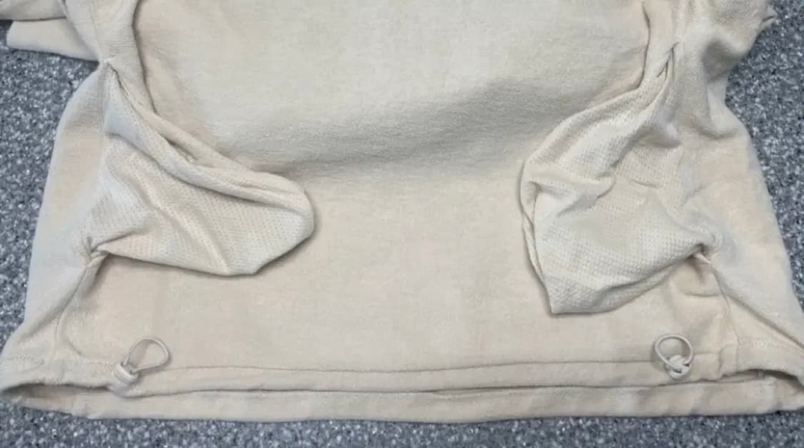 Les. basics hood 오트밀색 후드티 XL 상품이미지6