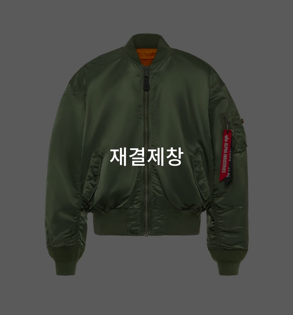 알파 인더스트리 L-2B 루즈핏 Sage Green L 상품이미지1