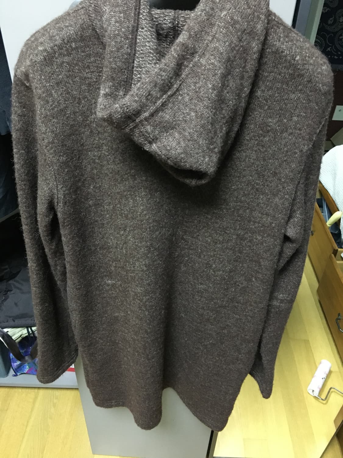 꼼데가르송 옴므 플러스 니트 후드코트 상품이미지7