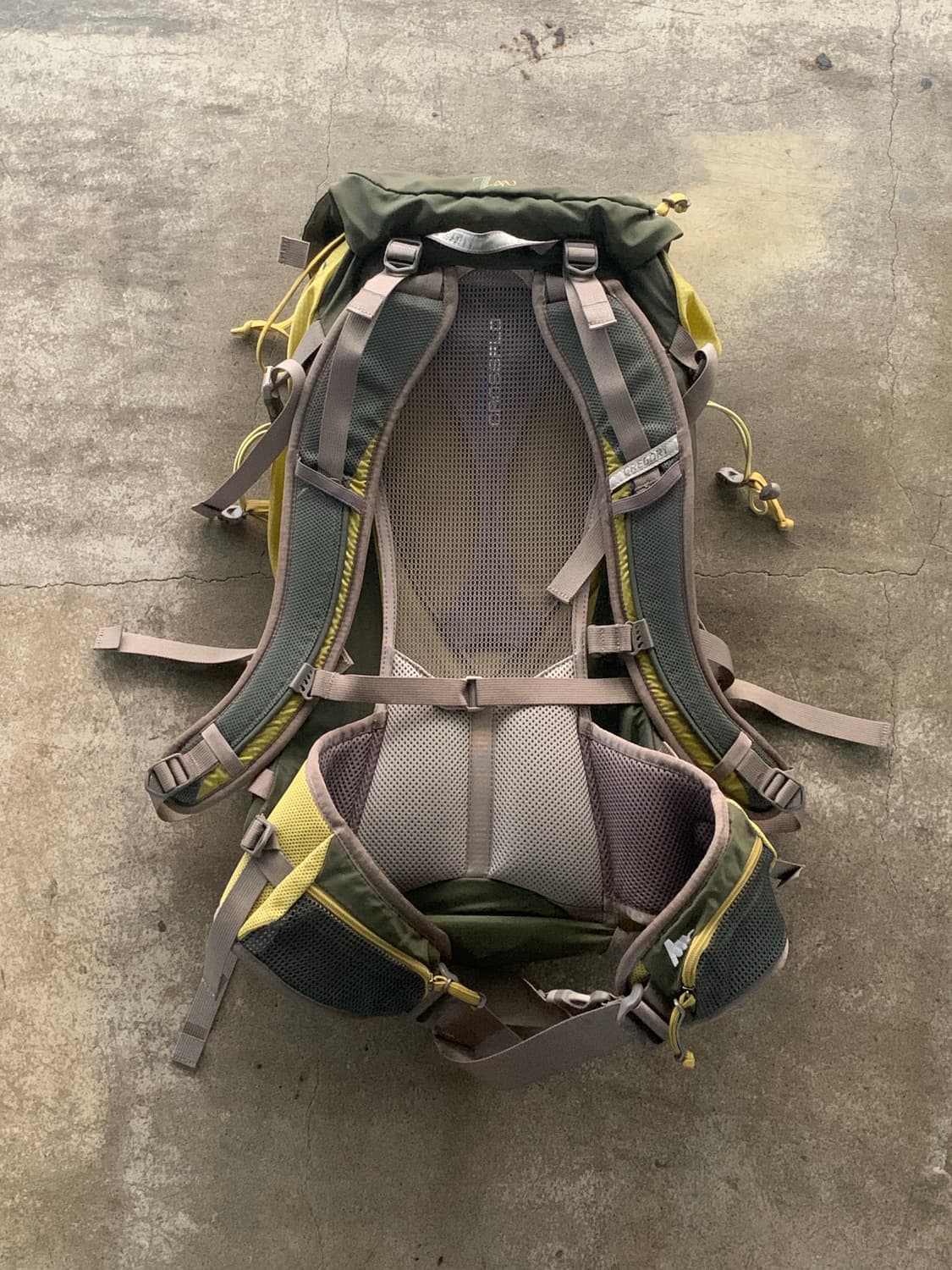 그레고리 Z40 하이킹 백팩 상품이미지9