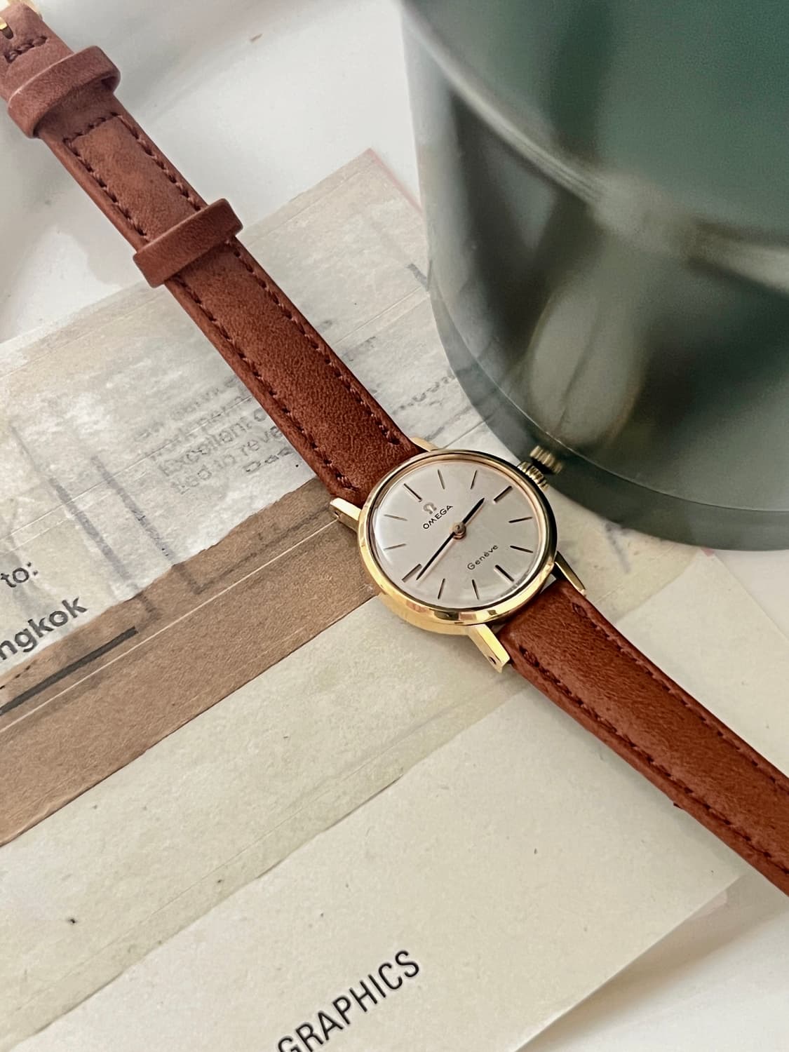 OMEGA 오메가 제네브 수동감기 여성 시계  상품이미지1