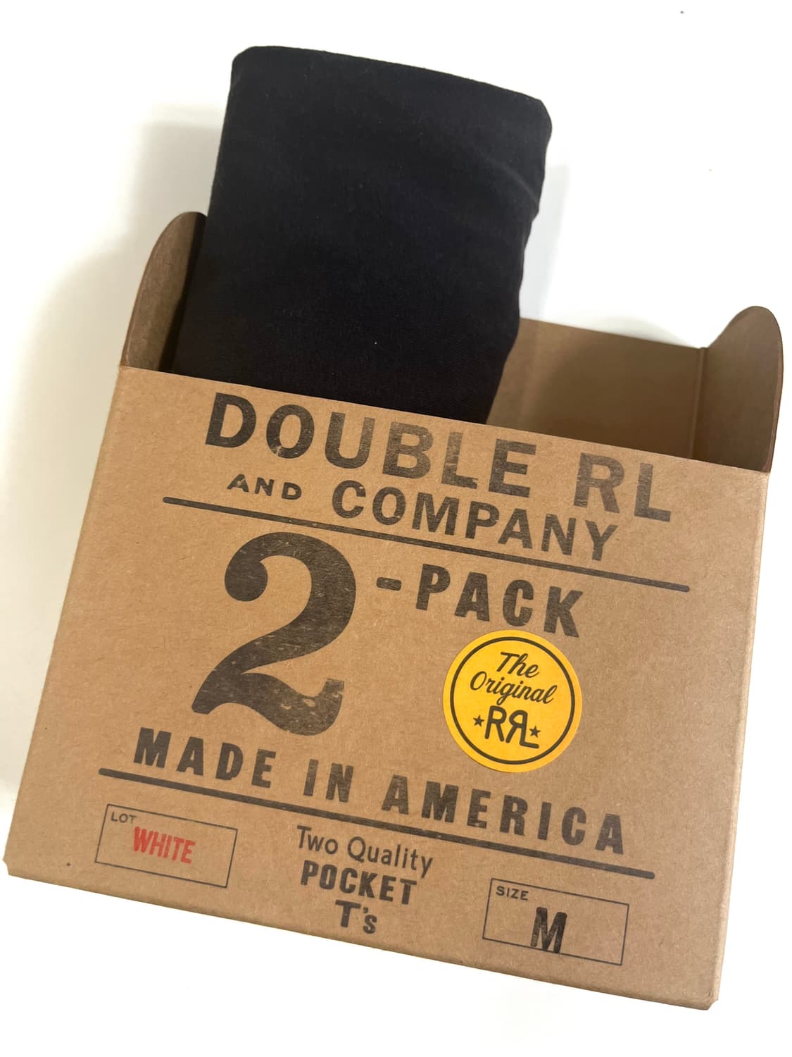 RRL 더블알엘 made u.s.a 가먼트 다이 포켓 티셔츠/m 상품이미지1