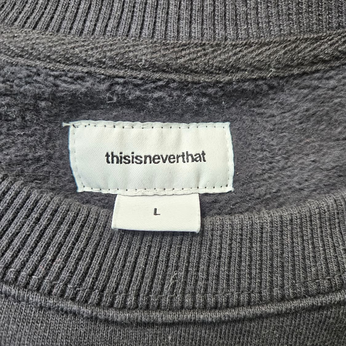 L 디스이즈네버댓 로고 맨투맨 0305Y 상품이미지3