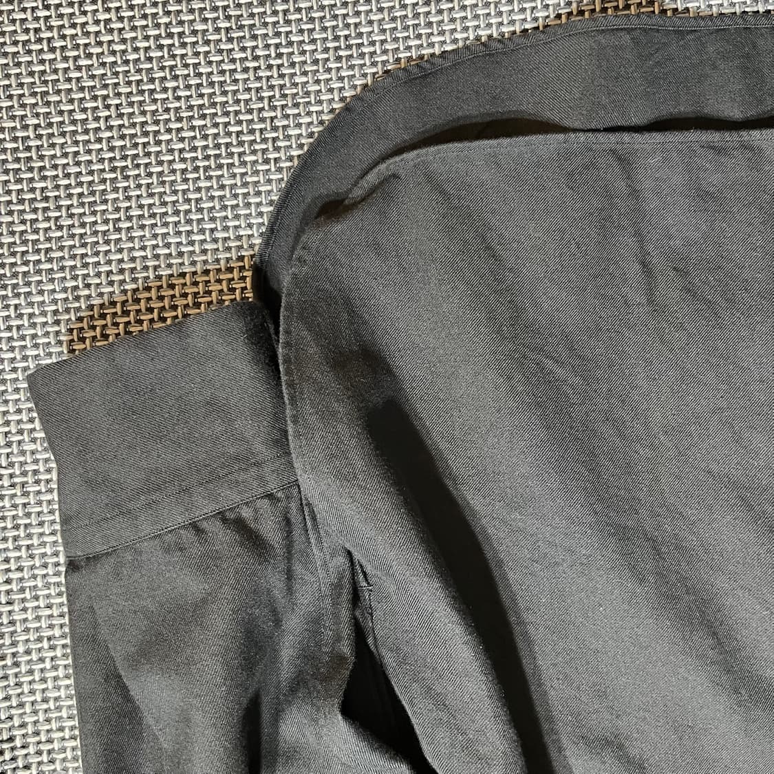 Markawear 울혼방 셔츠자켓 블랙(2) 상품이미지4