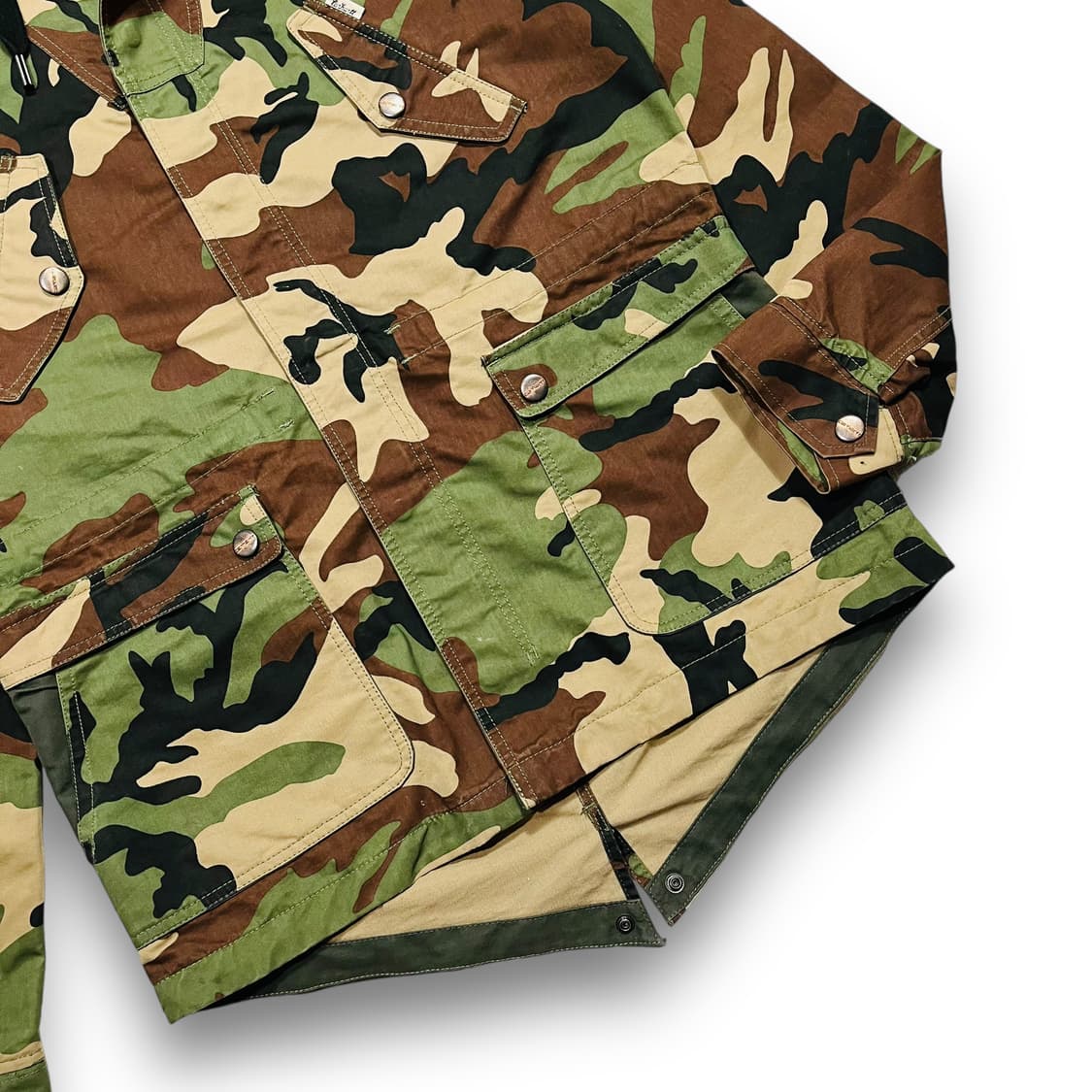 칼하트 WIP 카모플라쥬 패턴 후디 집업 야상 상품이미지5