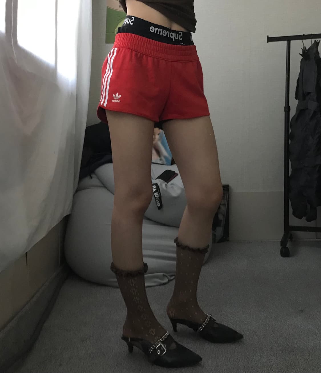 아디다스 레드 쇼츠 상품이미지4
